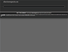 Tablet Screenshot of diarionegocio.es